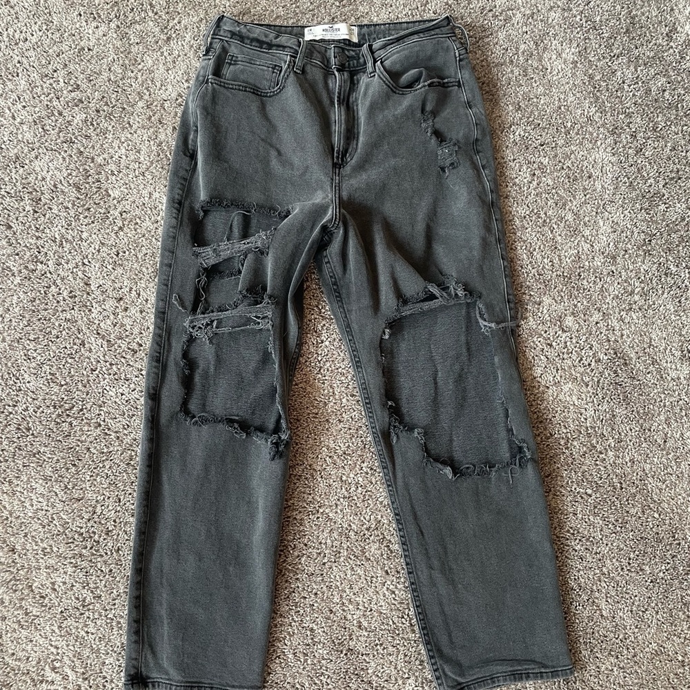Hollister high rise vintage straight jeans